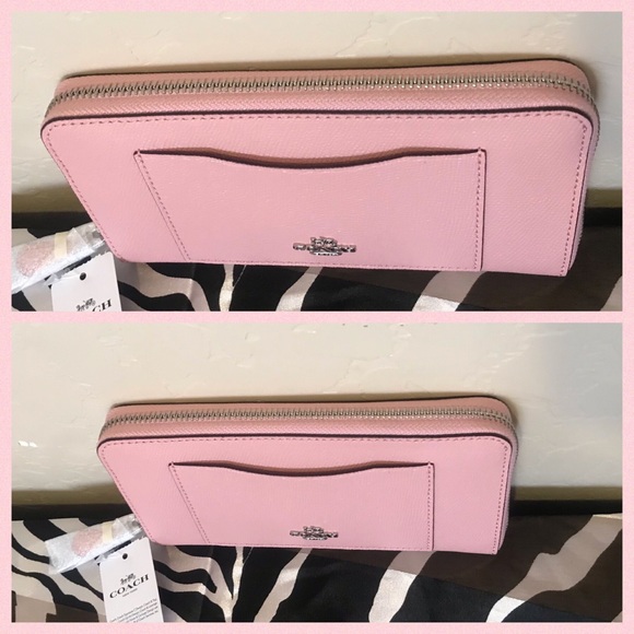 ✨COACH✨Authentic Blush Accordion Zip Wallet - Picture 3 of 8